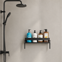 Shower Shelf Basket Stainless Steel with Multiple Wall Mounting Options