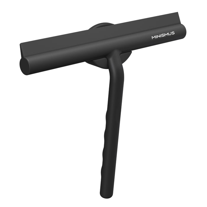 Douchewisser 21 cm met magnetische wandhaak, siliconen blad met stalen kern