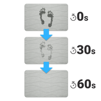 Quick Dry Diatomite Bath Mat - 60x40cm