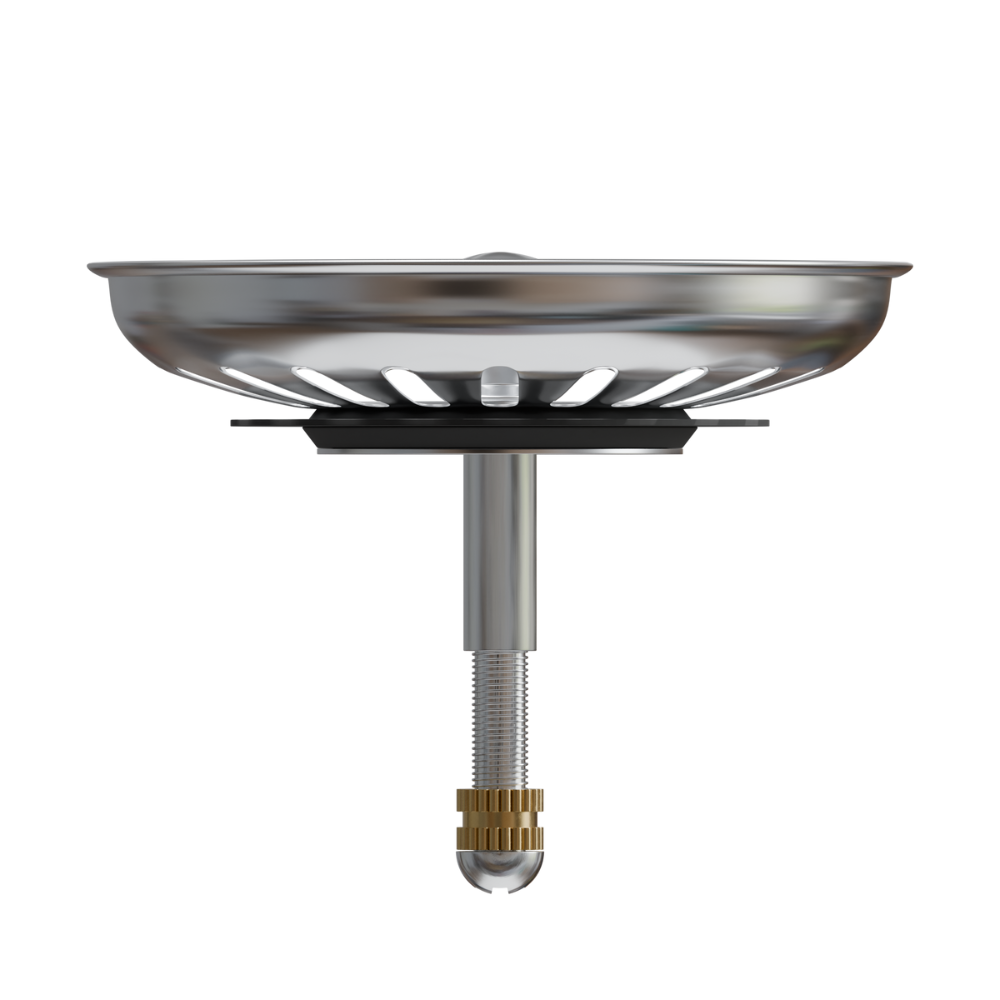 Korfplug 79 mm met verstelbare schroefpin 37 tot 95 mm, roestvrij staal