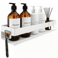 Shower Shelf Basket Stainless Steel with Multiple Wall Mounting Options