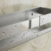 Shower Shelf Basket Stainless Steel with Multiple Wall Mounting Options