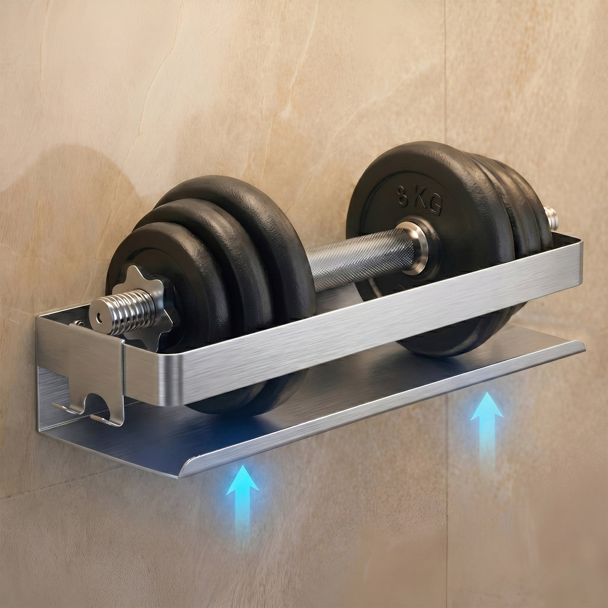 Shower Shelf Basket Stainless Steel with Multiple Wall Mounting Options