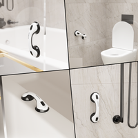 Suction Cup Bathroom Handle - 2 Pack