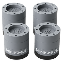 Wasmachine trillingsdempers 3,5 cm, antislip rubber, set van 4