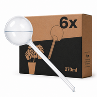 Automatische waterdruppelaars voor planten 270 ml, set van 6, tot 4 weken